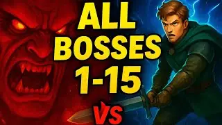 Lep's World 2 | All bosses fight level 1-15 | #lepsworld  #bossfight  #gameplay @maxxlevelzone 