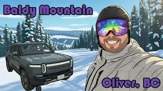 Ski Road Trip to Oliver, BC  Baldy Mountain Resort Winter Adventure