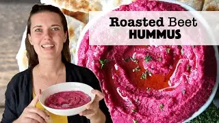 Roasted Beet Hummus Recipe
