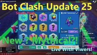 Bot Clash Update 25 Sneak Peek | New Map New Bots Amazing!
