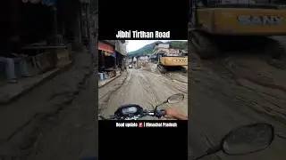 #landslide Jibhi Tirthan Latest Update #himachalwheather