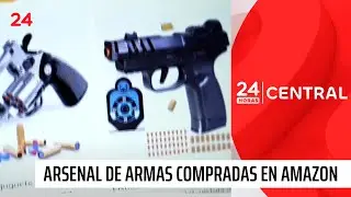 Tenía un arsenal de armas con piezas compradas por Amazon | 24 Horas TVN Chile