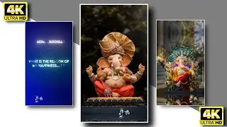 Ganesh Ji Status 🌺 Ganpati Bappa Status 🌺 Ganpati Status 🍀 Ganeshji 4k Status 🍃 Bappa 4k Status 💕