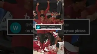 Can a Team of Amen Thompson Go 82-0? #nba2k25 #amenthompson #rockets