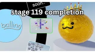 balling rope swing obby level 119 completion