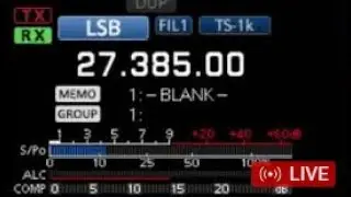Live Stream CB Radio - 27.385MHz LSB Southern California
