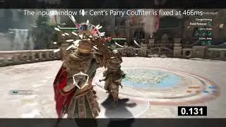 Parry Counter Input Windows are very Inconsistent