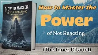 Master the Power of Not Reacting | Build Your Inner Citadel | @TheZenithVoice