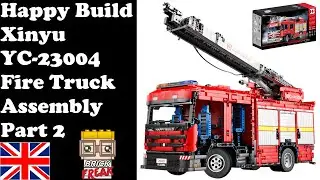 Happy Build / Xinyu YC-23004 - Fire Truck - Assembly Part 2