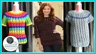 Crochet Tunic Tutorial Part 2/3 1XL/2XL/3XL