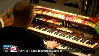 Capitol Theatre organ gets a tune-up