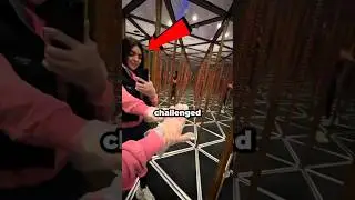 The smartest way to escape a mirror maze #shorts