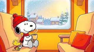 Уютный зимний джаз со Снупи | Спокойный джаз для чашечки кофе, для концентрации и расслабления