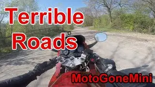 Riding Motorcycle too Fast on Bad Roads