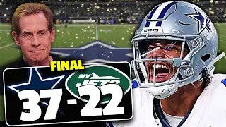 Skip Bayless Celebrates The Cowboys' MONSTER Win