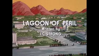 [BRIEF FLASHING LIGHTS] Return to the Planet of the Apes E05 - Lagoon of Peril (1975)