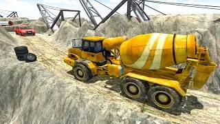 Cargo Truck Driving on Construction Site | Gameplay Android