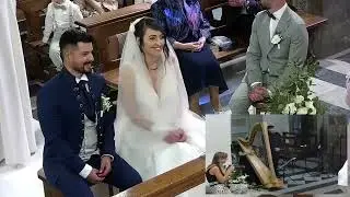 🎻 Violin & Harp at Pieve di San Martino 💒 Sesto Fiorentino 💎 Sellitri Wedding Music, Florence
