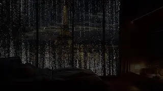 Solution for Insomnia & Stress | ASMR | Heavy Rain's Rapid Insomnia Relief Infused