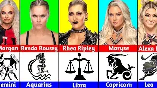 WWE Female Wrestlers Zodiac Sign