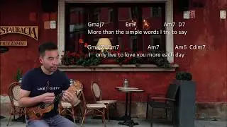 More (Mondo Cane) | Ukulele cover & play-along | Level: Advanced