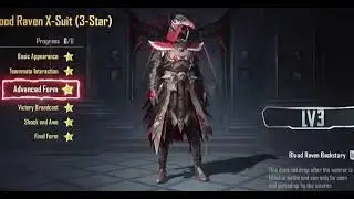 Pubg Raven Suit Full Upgraded Level up video#pubg #trending #pubgchallange