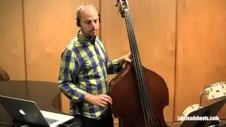 Bobby Jaspar's THE FUZZ played by bassist Dave Robaire, playing both melody and harmony