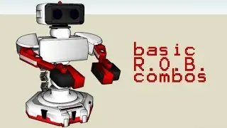 Basic ROB Combos! (Bread N Butter + Concepts) Super Smash Bros Ultimate