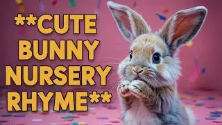 Bunny Counting Song | Learn Numbers with Cute Rabbit Nursery Rhymes and Dance for Toddlers