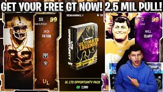 GET YOUR FREE GOLDEN TICKET TODAY! 2.5 MILLION COIN PULL! GOLDEN TICKETS+ULTIMATE LEGENDS!