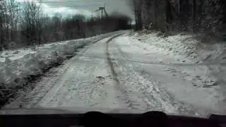 Le VH23 &agrave; la neige