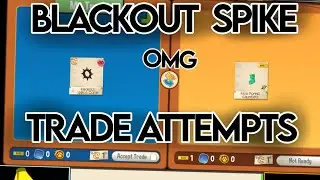 AJPW BLACKOUT SPIKE TRADE ATTEMPTS | Animal jam play wild | Aj play wild | animaljam play wild |