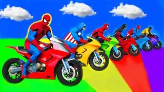 الرجل العنكبوت انقاذ باتمان Spider-Man Rescue batman vs iron man vs venom funny Game GTA 5 superhero