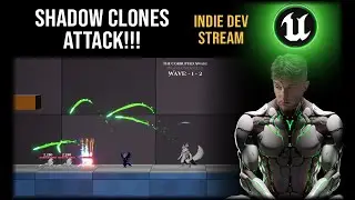 Indie Game Dev | Spawning Clones for Drift Magic | Unreal Engine Dev Stream