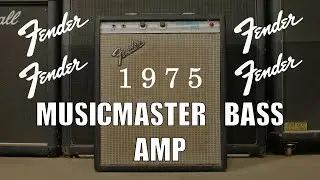 1975 Fender Musicmaster Bass Amp #2