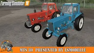 LS19: MODELL- Modbau  MTS80  f&uuml;r den Landwirtschafts-Simulators 19 ► Mod -MAP  [Deutsch/HD]