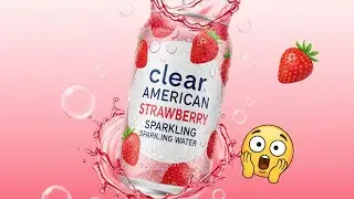BruhCloudTv Tries Walmart's 88&cent; Clear American Strawberry Sparkling Water!