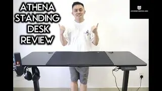 Обзор стола Athena Standing Desk от Universe Gaming Logic