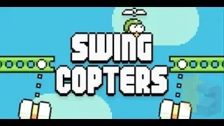 Обзор игры Swing Copters от создателя Flappy Bird