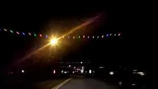 Christmas lights in Robesonia , PA