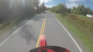 Crf250r trying to keep up with KTM exc 500