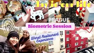 Biometric Session, Christmas market and WORST restaurant experience 🙆🏻&zwj;♀️