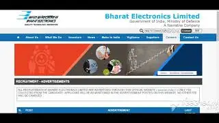 BEL Recruitment 2020 | BEL Recruitment form offline 2020
