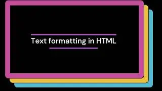 Text Formatting in HTML Part-2 |Quotes |  Subscript |  Superscript