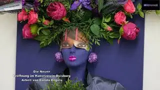 Die Neuen - Er&ouml;ffnung im Kunstverein Duisburg Arbeit von Carola Engels