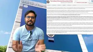 ICAI CA EXAM UPDATE AND NOTIFICATION