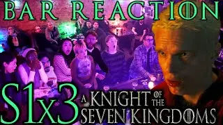 we are CHEERING! A Knight of the Seven Kingdoms S1x3 Bar Reaction!