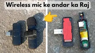 K8 Wireless Mic Teardown &ndash; Andar Ki Sachchai Pehli Baar Dikhi!  😱 @rktechneecal 