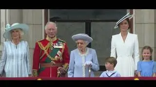 The Queen Platinum Jubilee 2022 /Fly Past & 82 Gun Salute