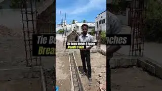 🤔Are You Interested To Know About The Functions Of Tie Beam And Its Execution Method🤩| HireandBuild